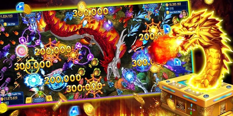 Một số vũ khí điển hình và sáng tạo nhất xuất hiện trong game bắn cá